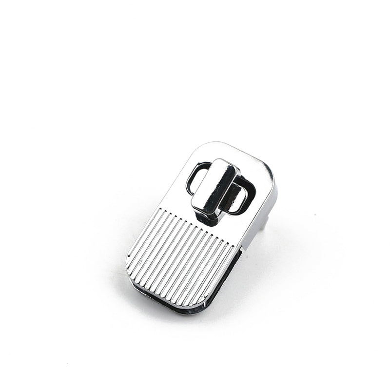 Purse hardware metal twist turn locks