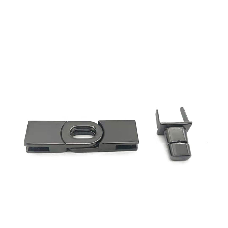 Handbag twist turn locks clasp closure