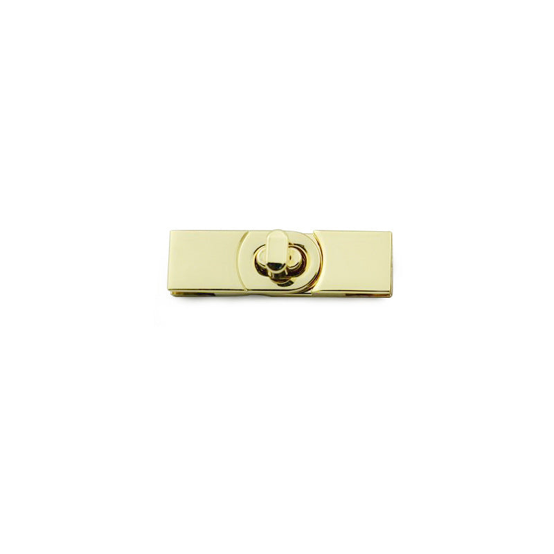 Handbag twist turn locks clasp closure