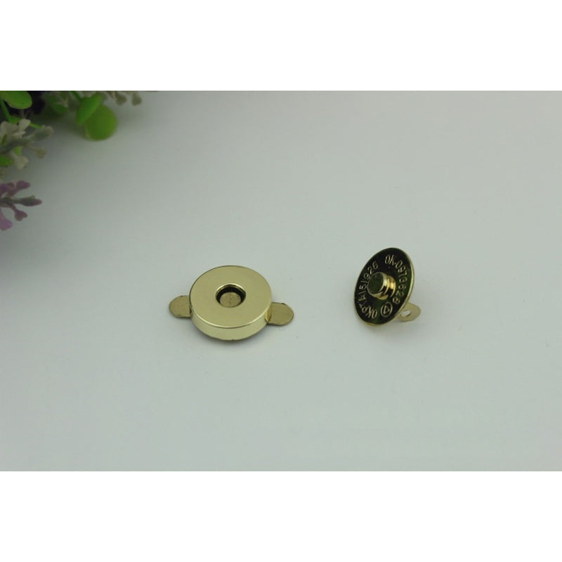 Bag iron material 18mm thickness model smooth metal magnetic button 100PCS/Boxes