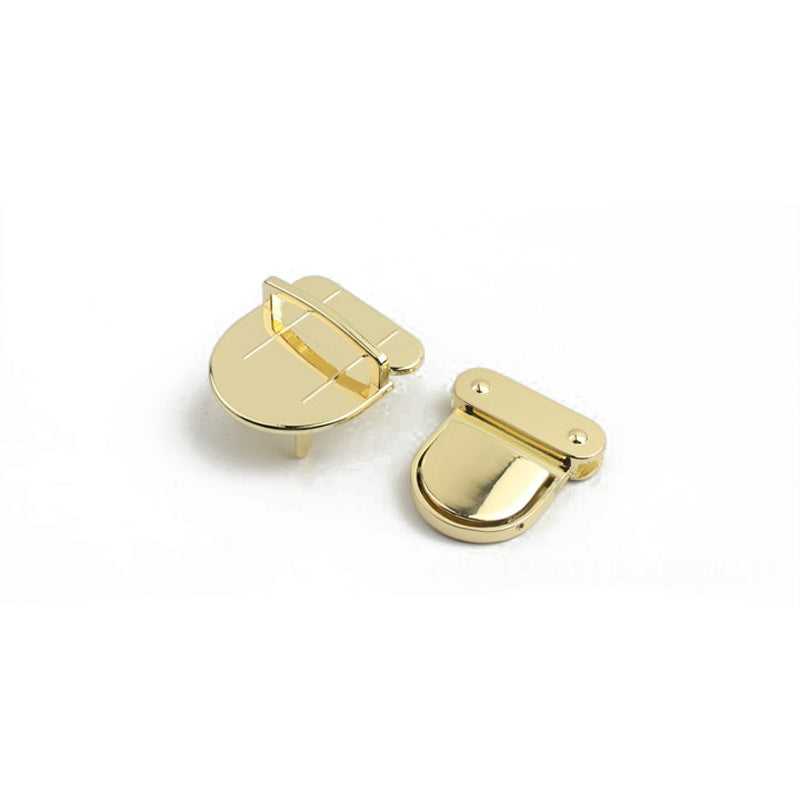 Bag metal duck tongue lock twist switch lock mortise lock