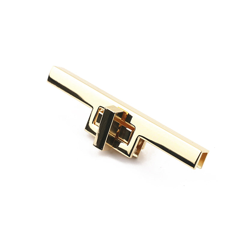 Die-casting hardware accessories straight turn twist locks for bag