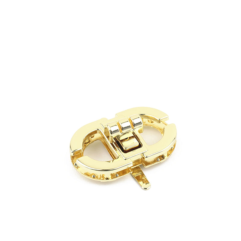 Handbag hardware oval metal twist locks