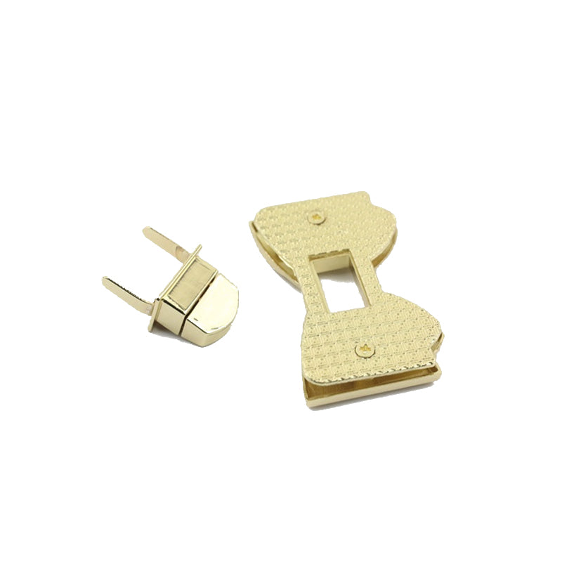 Luggage hardware accessories die-casting butterfly twist lock bag handbag lock