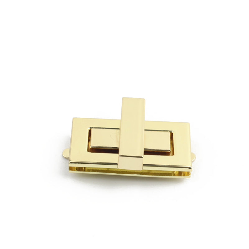 Bag hardware accessories medium size square turn twist lock