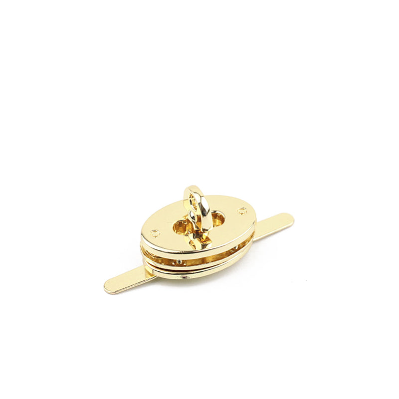 Good quality handbag oval metal turn locks