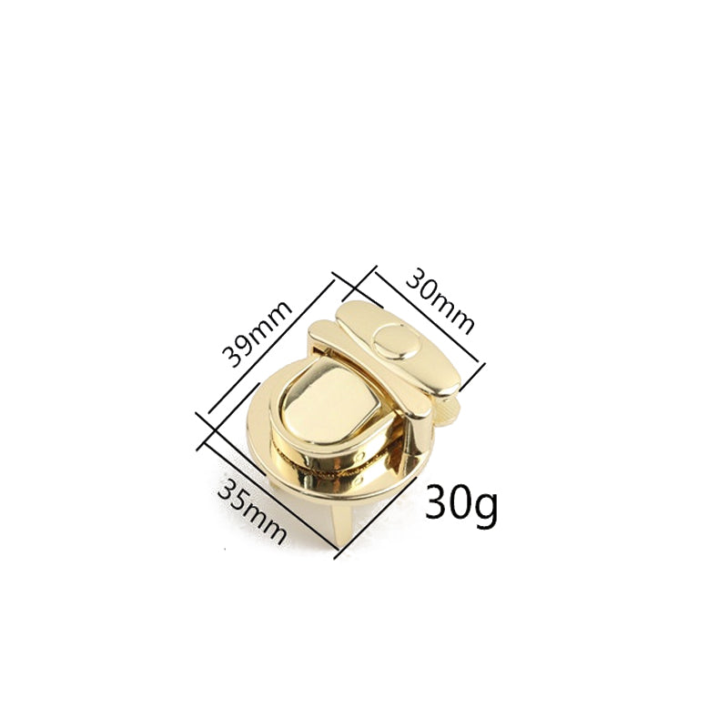 Bag hardware accessories large size duck tongue lock switch lock mortise buckle