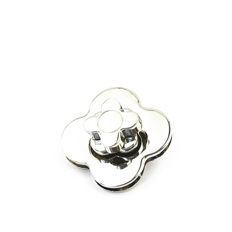 Handbag multi-colorful flower shape decorative twist closure clasp lock