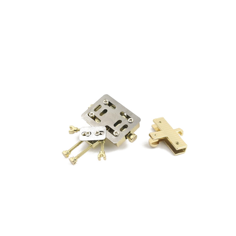 Handbag Hardware robot shape metal clasp clip lock