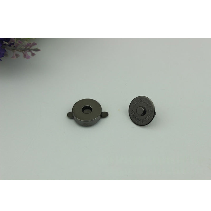 Bag iron material 18mm thickness model smooth metal magnetic button 100PCS/Boxes