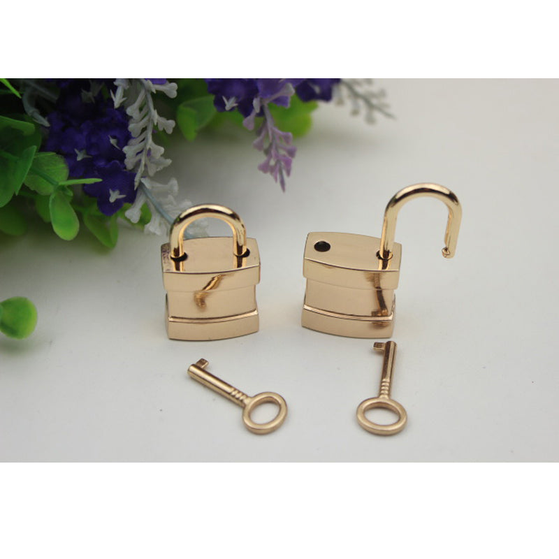 Handbag hardware small size decoration metal padlock