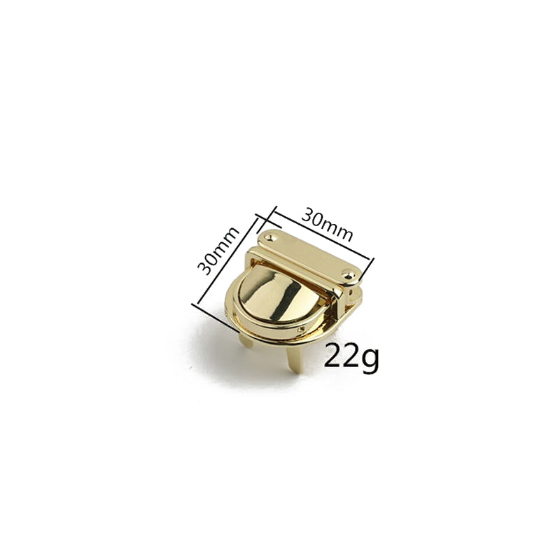 Bags Snap Clasps Closure Twist Buckle Purse Switch Mortise Locks