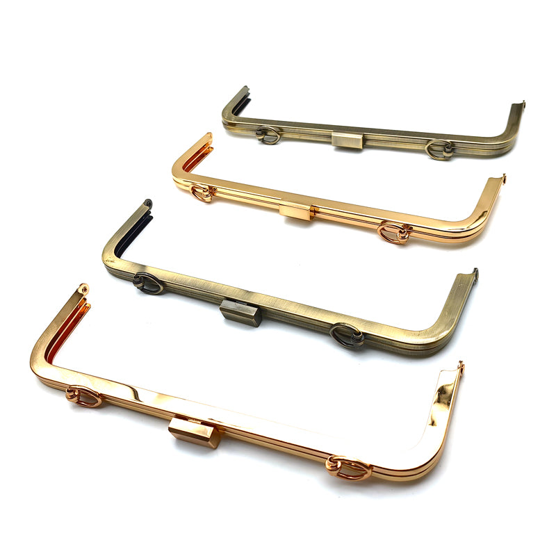 RL-POX07 Various Color Hanging Plating 25CM Clutch Bag Metal Frame