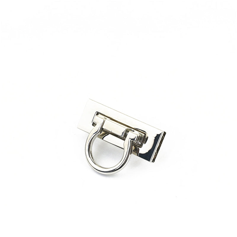 Bag hardware accessories light gold metal clasp closure turn locks