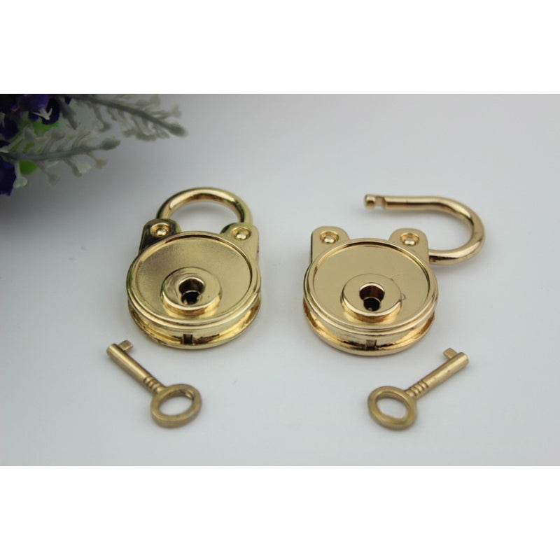 Cute panda head shape decoration metal padlock