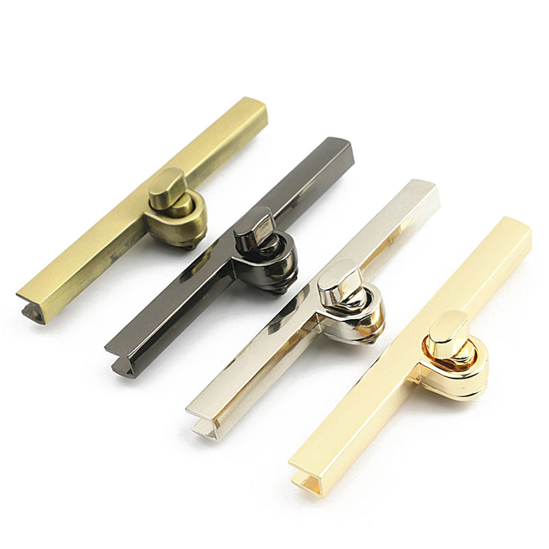 Bag Accessories die casting straight long style twist lock 95mm