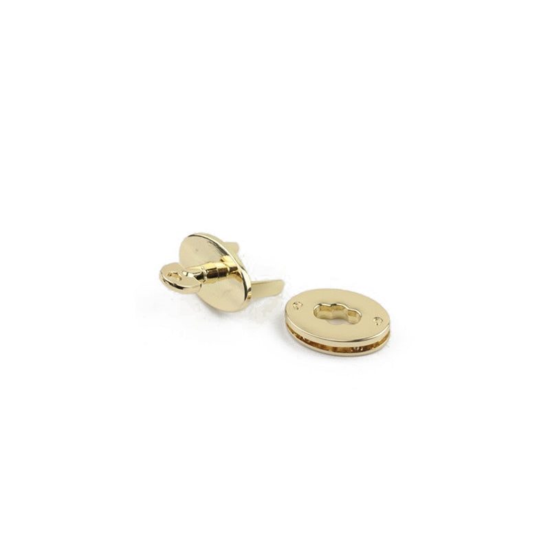 Good quality handbag oval metal turn locks
