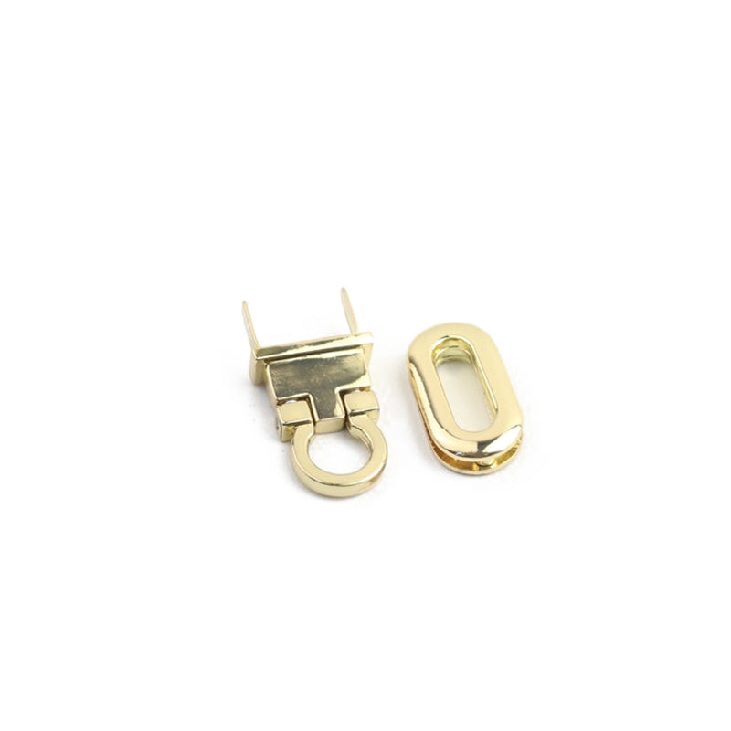 Small size metal clasp clip closure bag locks