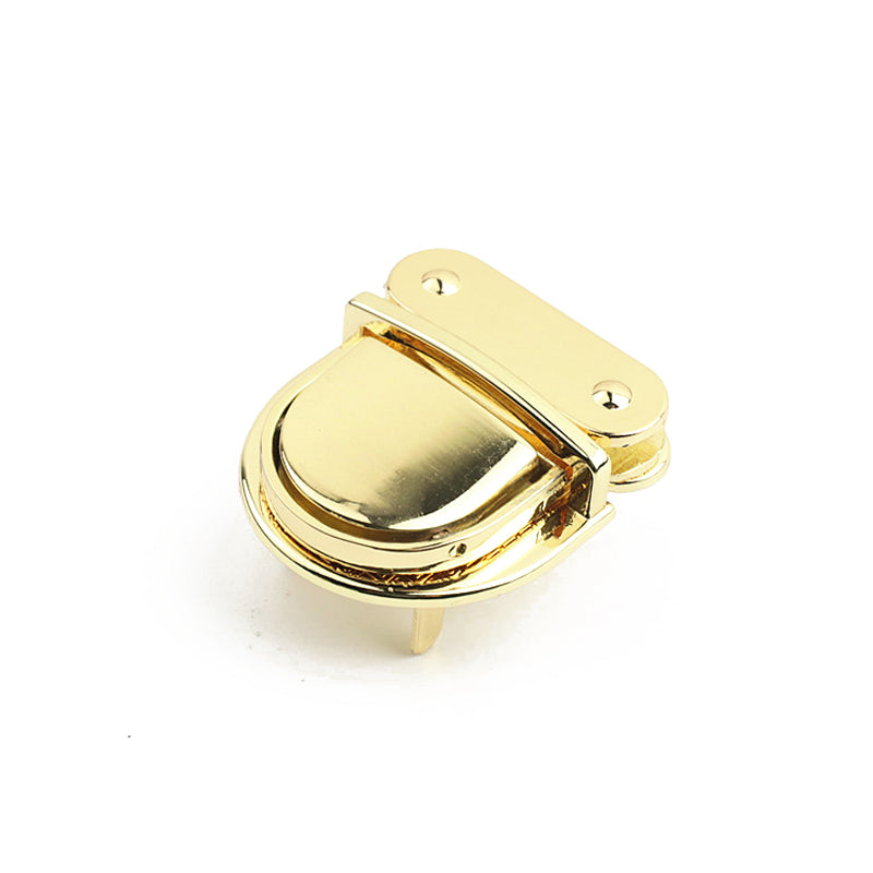 Bag metal duck tongue lock twist switch lock mortise lock