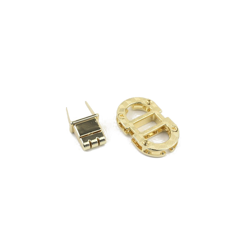Handbag hardware oval metal twist locks