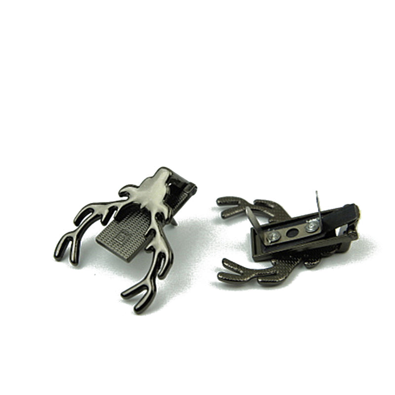 Deer shape head lock animal decoration clip lock