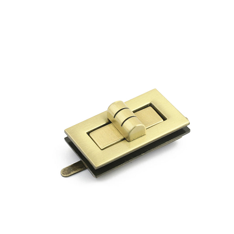 Large size various color bag metal turn locks