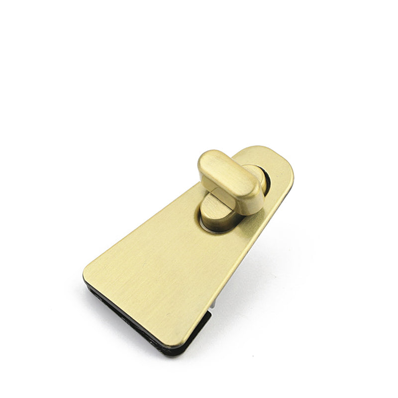 Handbag triangle metal turn twist locks