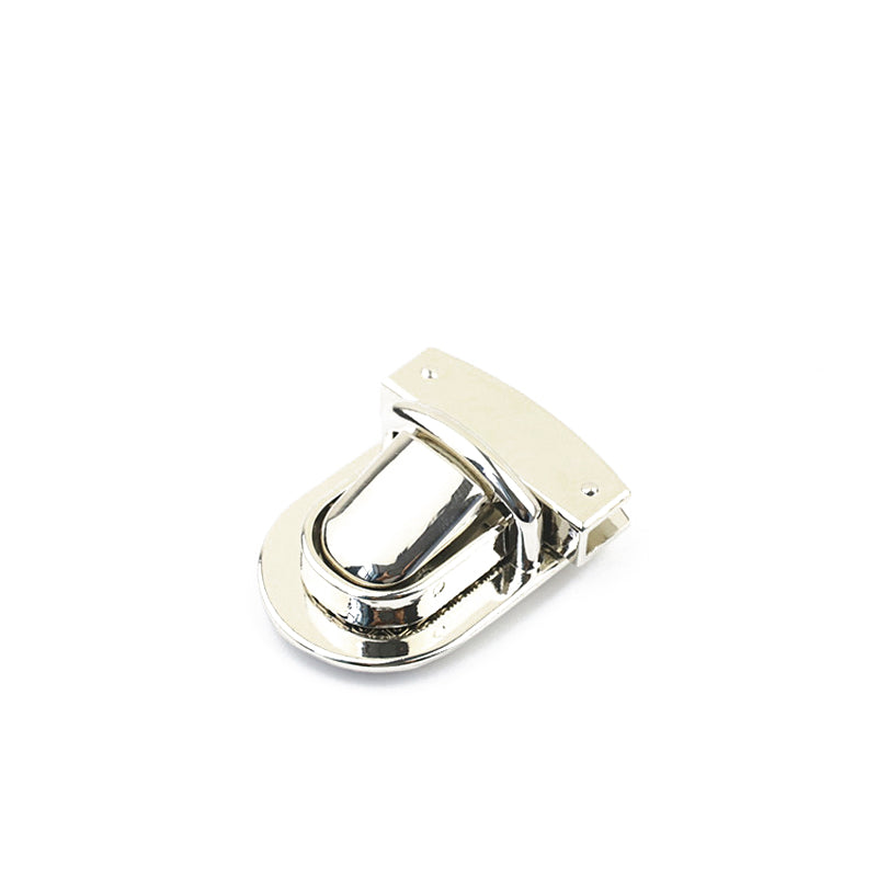 Customized bag metal clasp catch plug in closure locks