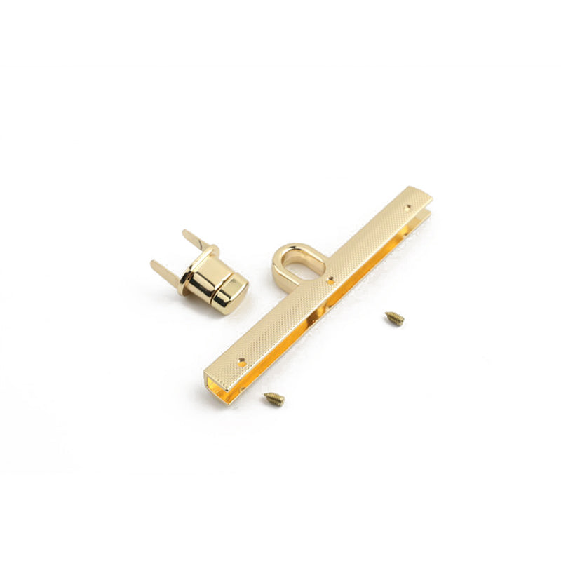 Bag Accessories die casting straight long style twist lock 95mm