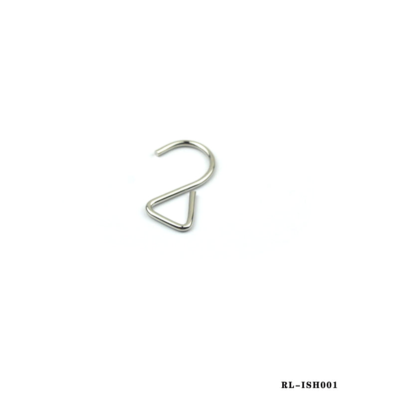 High quality 2-shaped S hook 3.8MM wire diameter iron decorative hanger hook