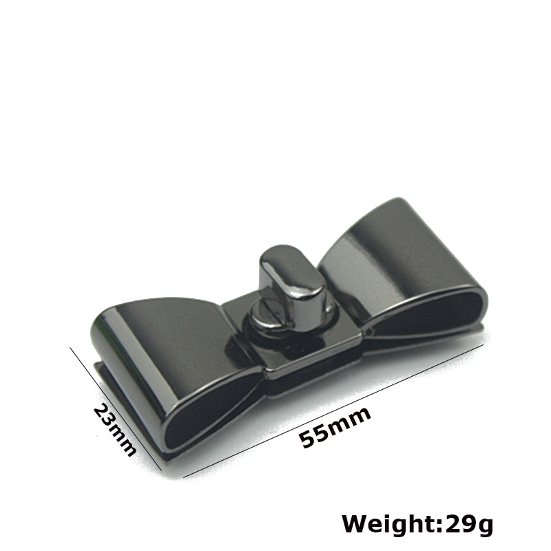 Bag accessories twist lock mortise lock butterfly lock