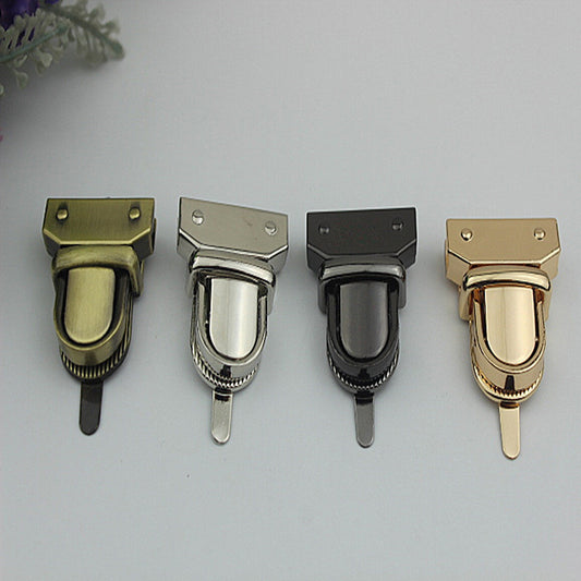 Handbag accessories metal clasp press push locks