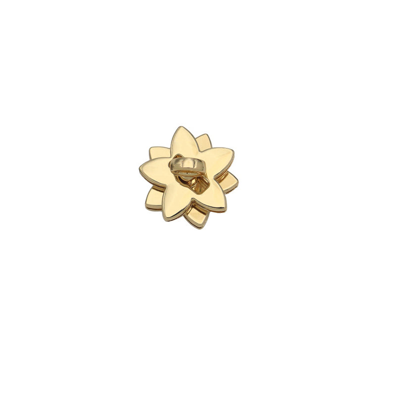 Luggage hardware fittings die-casting twist lock five-pointed star lock