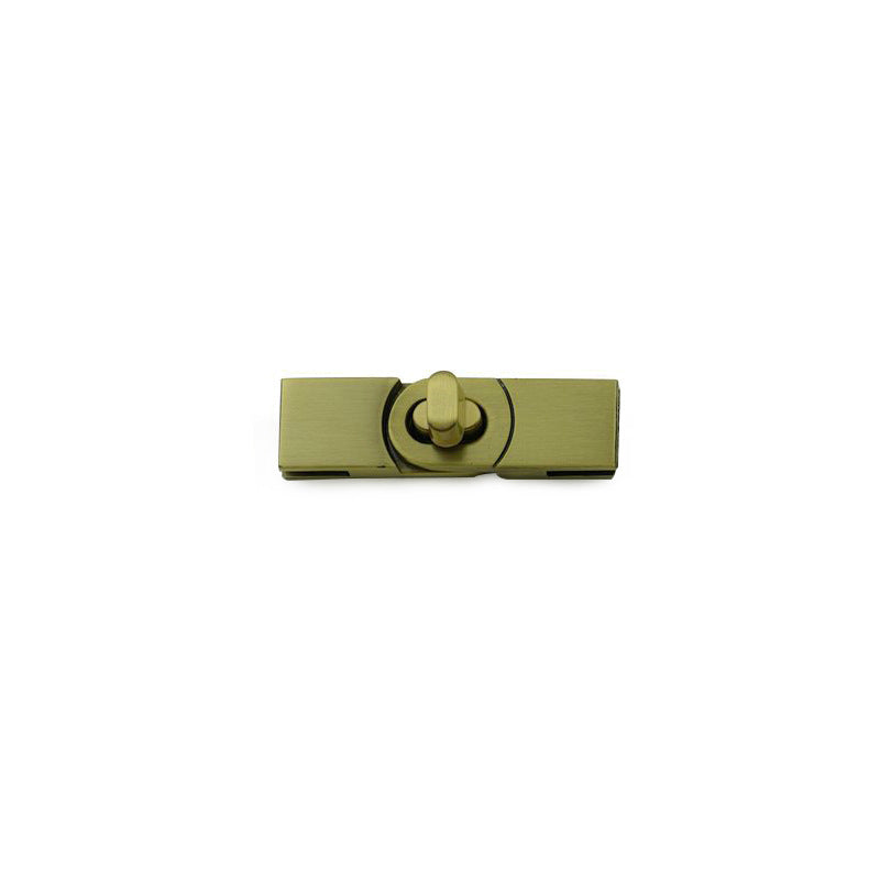 Handbag twist turn locks clasp closure