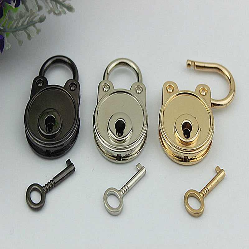 Cute panda head shape decoration metal padlock