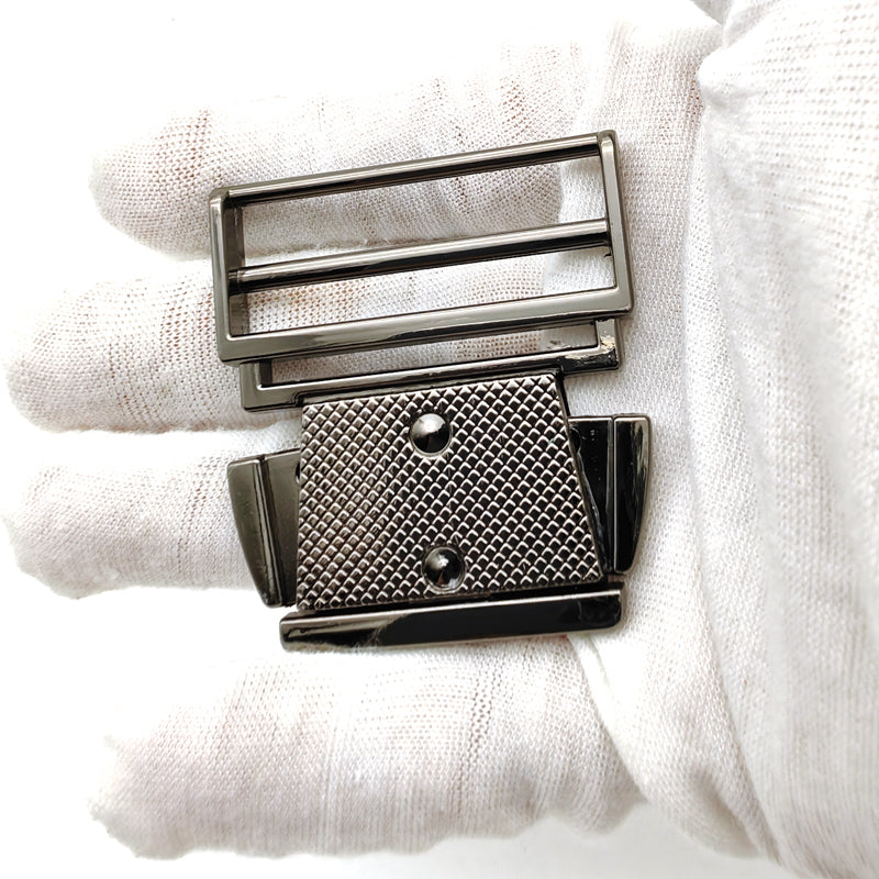 Metal Side Release Buckle 1.5 Inch Dog Collar Buckles Clip for Harnesses Leather Strap Backpack Webbing