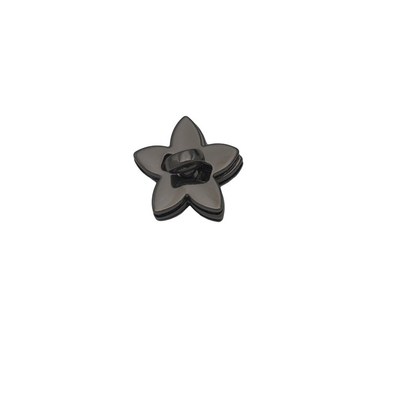 Luggage hardware fittings die-casting twist lock five-pointed star lock
