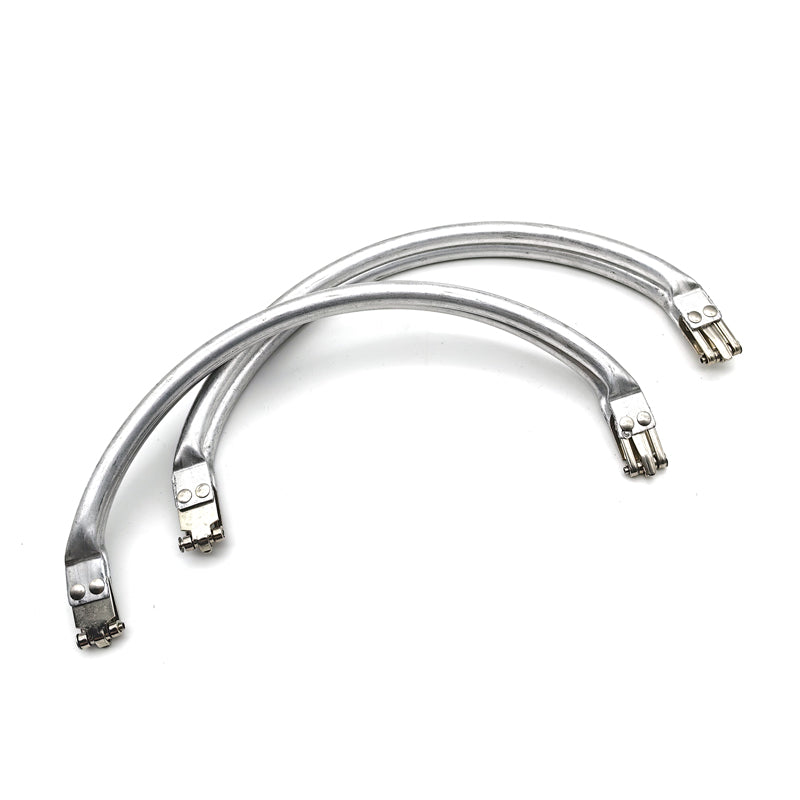 Hardware Accessories Metal Kiss Clasp Purse Frame Doctor Aluminium Tube Handle Buckle Bags Clutch Handles