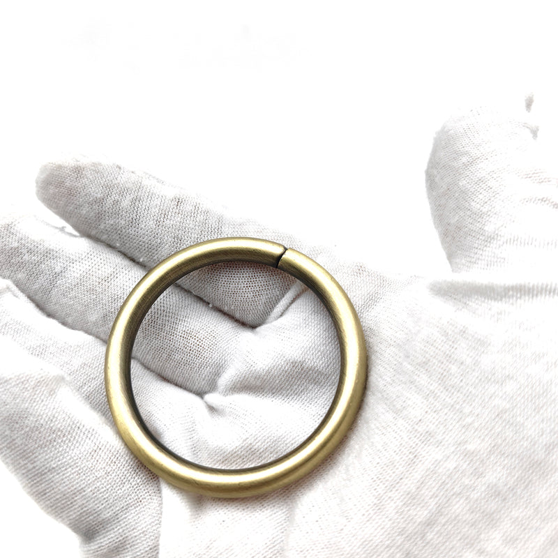 High quality hanging plating various color 38MM iron o ring for bag