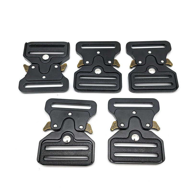 Metal Buckle Dual Adjustable Tactical Belt Buckle 25/32/38/45MM Heavy Duty Belt Buckle