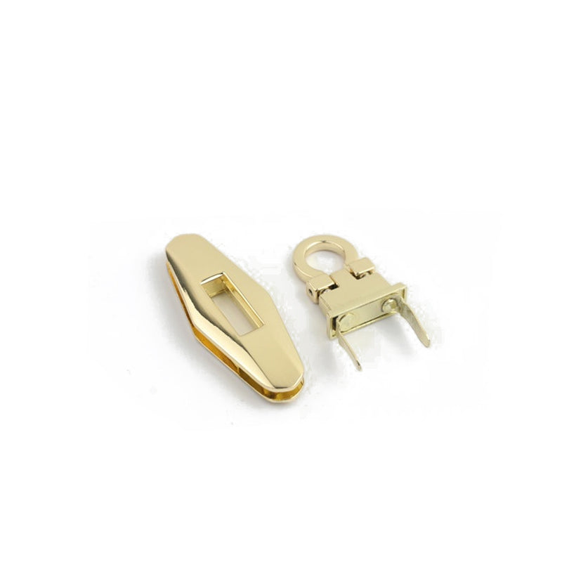 Handbag hardware accessories multi-color metal turn locks