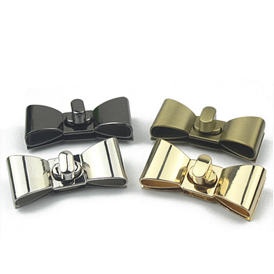 Bag accessories twist lock mortise lock butterfly lock