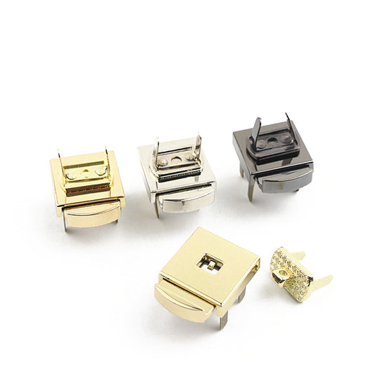 Handbag hardware accessories concealed lock