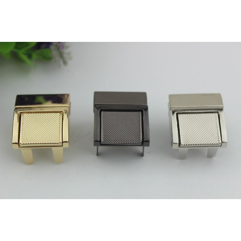 Handbag hardware accessories plug-in locks