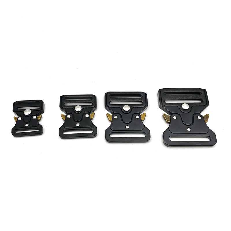 Metal Buckle Dual Adjustable Tactical Belt Buckle 25/32/38/45MM Heavy Duty Belt Buckle