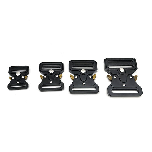 Metal Buckle Dual Adjustable Tactical Belt Buckle 25/32/38/45MM Heavy Duty Belt Buckle
