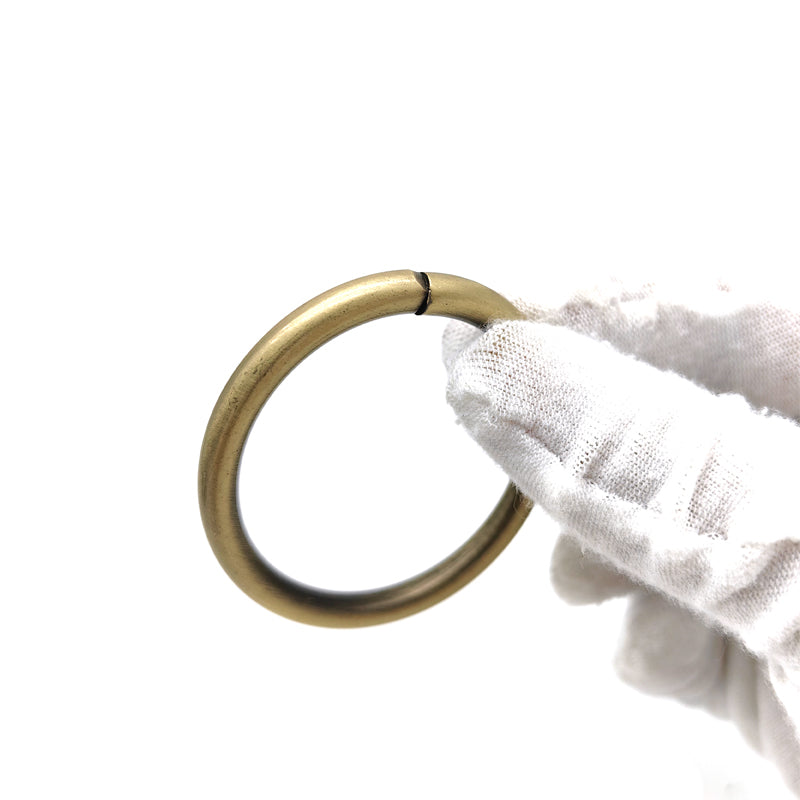 High quality hanging plating various color 38MM iron o ring for bag