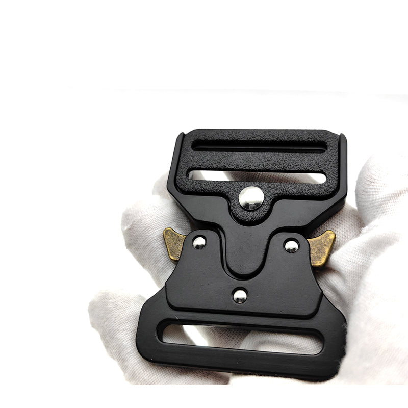 Metal Buckle Dual Adjustable Tactical Belt Buckle 25/32/38/45MM Heavy Duty Belt Buckle