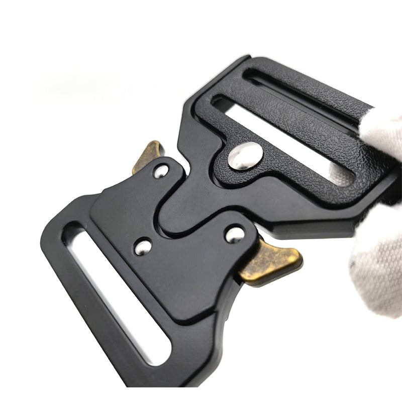 Metal Buckle Dual Adjustable Tactical Belt Buckle 25/32/38/45MM Heavy Duty Belt Buckle