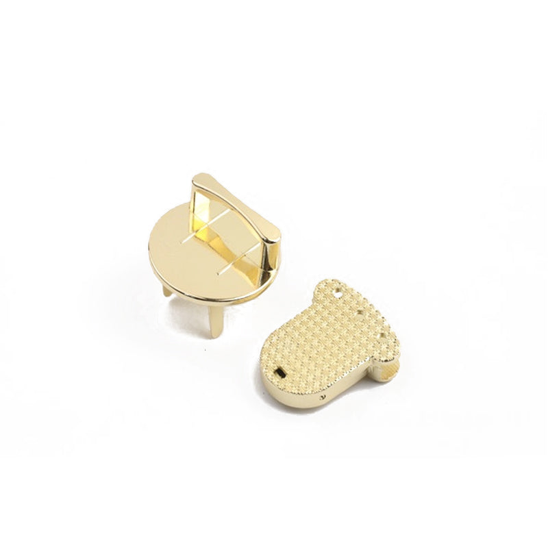 Bag hardware accessories  large size duck tongue lock switch lock mortise buckle